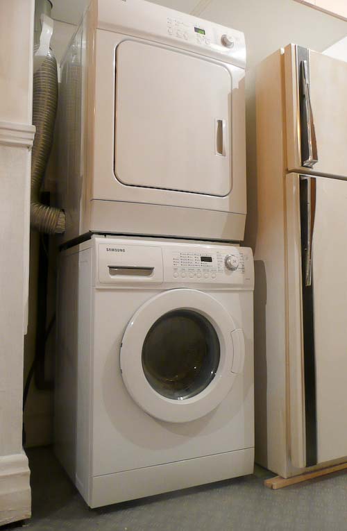 new front-loading washer and dryer