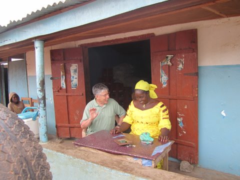 The owner of the hotel and the�founder and patron of Zorzor Rural Women Literacy School.
